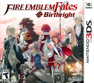 Fire Emblem Fates - Birthright (Europe)(En,Fr,Ge,It,Sp) box cover front